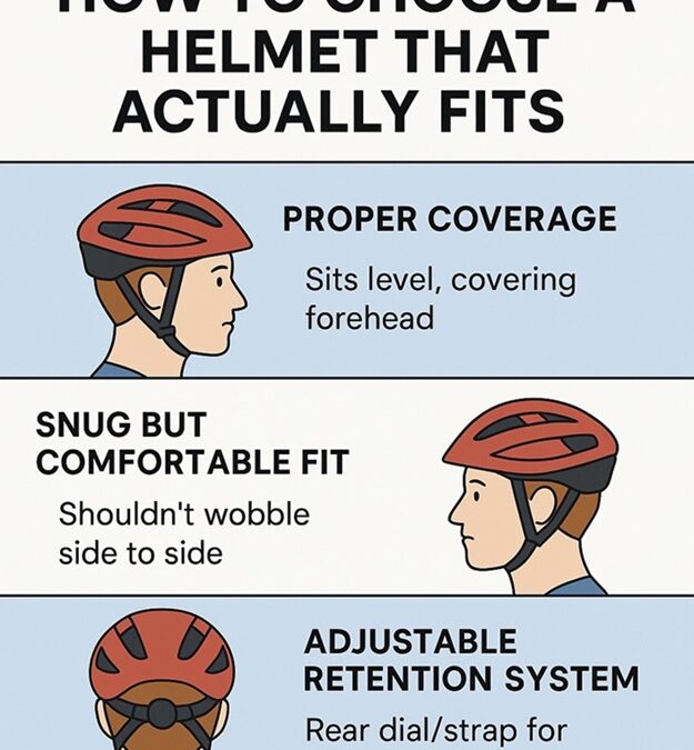 How to Choose a Bike Helmet that Actually Fits (Beginner Guide)