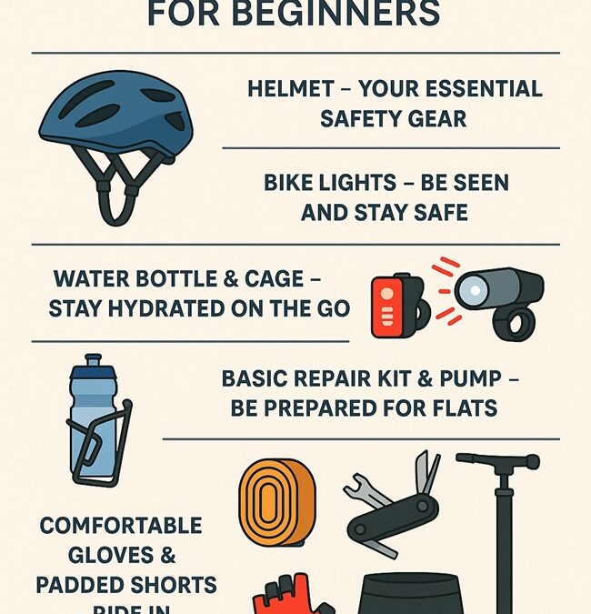 5 Must-Have Cycling Accessories for Beginners