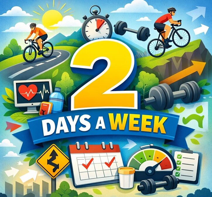 How to Build Cycling Endurance When You Can Only Ride 2 Days a Week